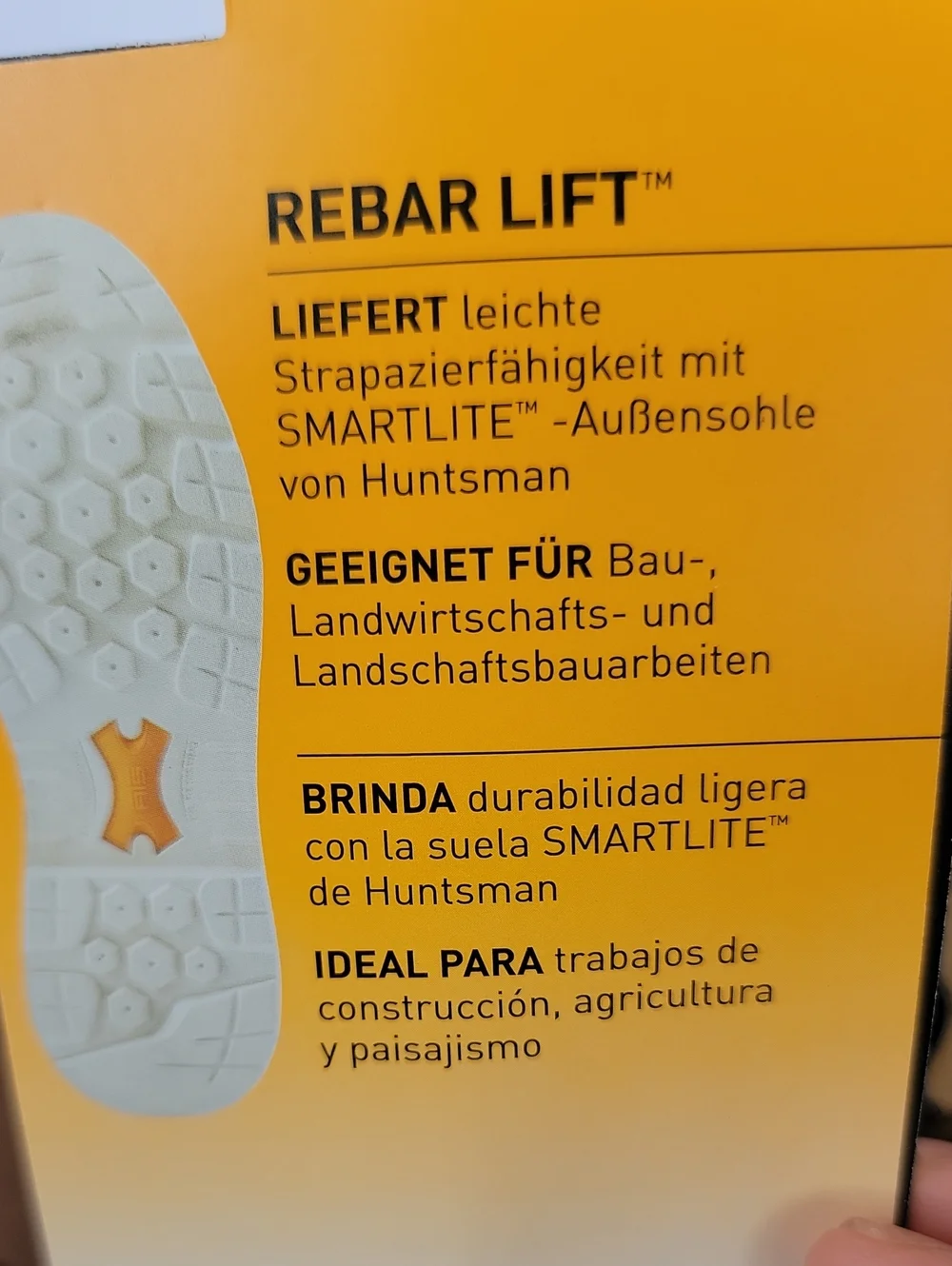 Size 10.5-Ariat Rebar Lift 8